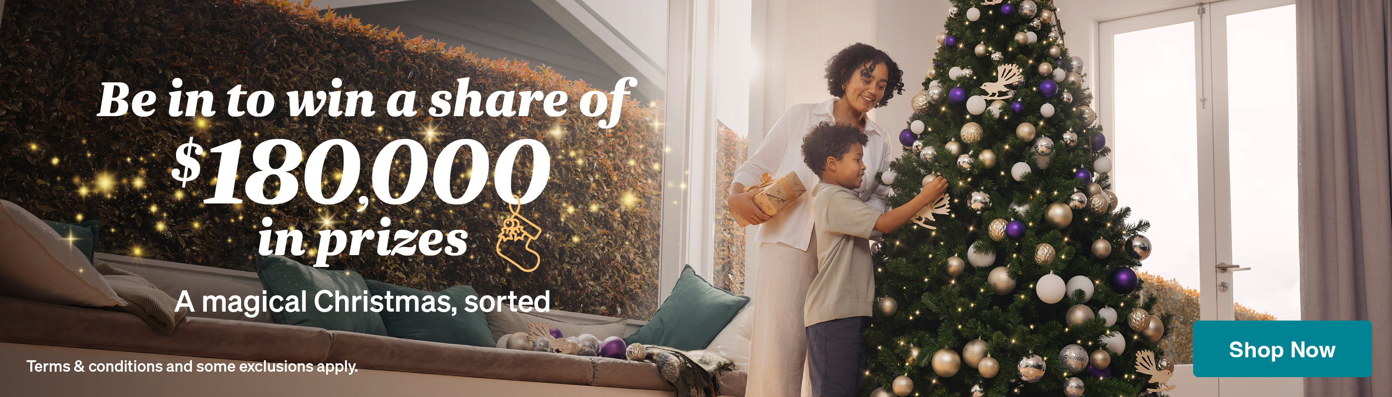 be in to win a share of 180,000